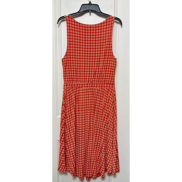 Maeve Anthropologie Brianne Cowl Neck Fit & Flare Dress in Floral Print M - Picture 5 of 10